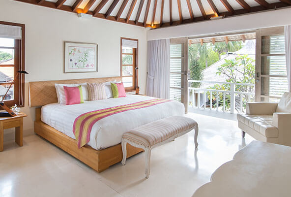 Villa Jajaliluna - upstairs guest room